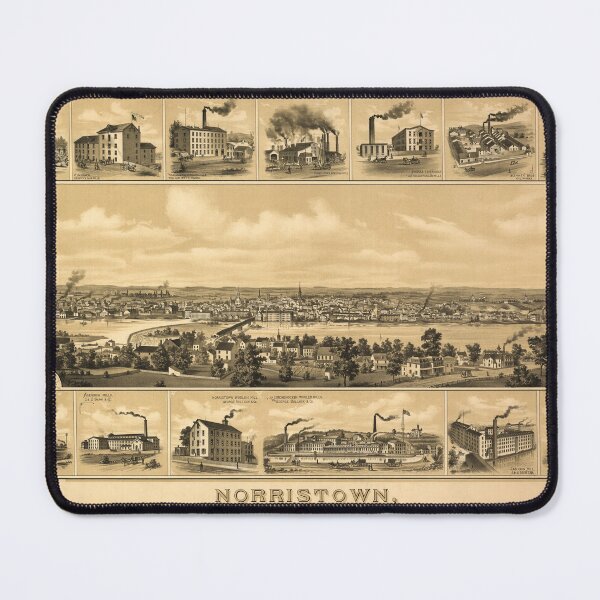 Item preview, Norristown, Pennsylvania (1881) designed and sold by allhistory.