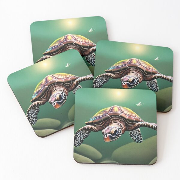 Artikelvorschau, Portrait of a Water Turtle entworfen und verkauft von M-Lin.