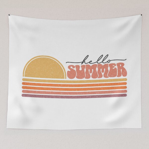 Item preview, Retro - hello summer designed and sold by jechaiyells.