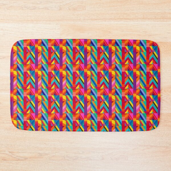 Item preview, Vibrant Geometric Stripes Abstract Design designed and sold by Adam Prettyjohns.