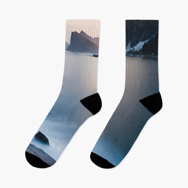 Item preview, Sunset nature photography norwegian fjord designed and sold by RK - Shop.