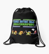 Teenage Mutant Ninja Shellcreepers - Arcade Jokes Drawstring Bag