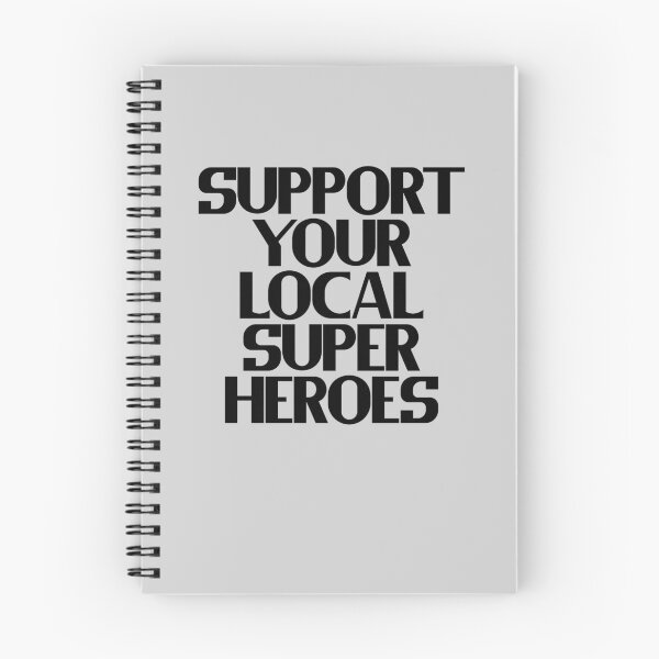 Item preview, Support Your Local Super Heroes designed and sold by Chubuter.