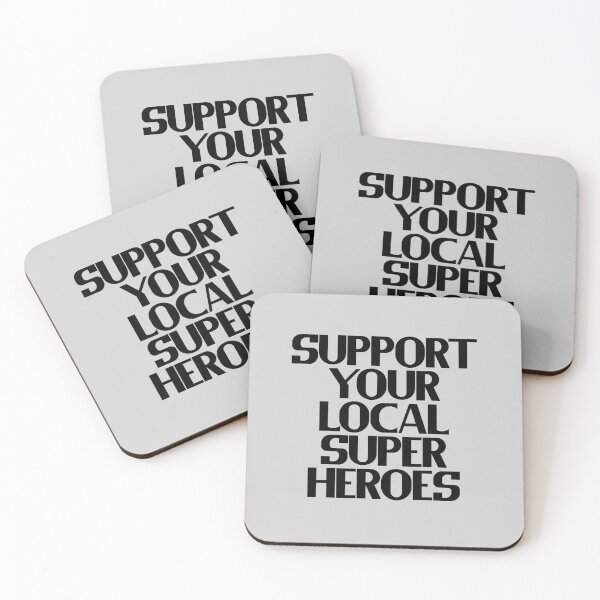 Item preview, Support Your Local Super Heroes designed and sold by Chubuter.