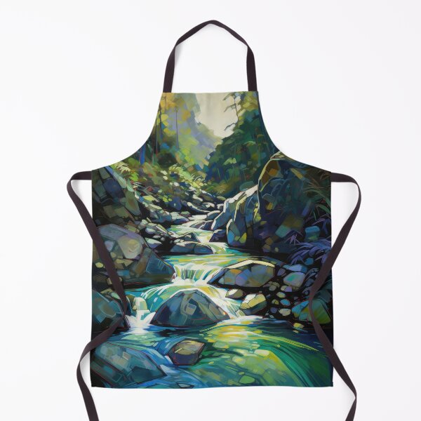 Artikelvorschau, SILENT MOUNTAIN STREAM von Rolleen entworfen und verkauft von ArtbyRolleen.
