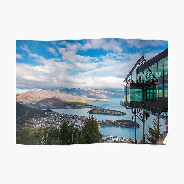 Gondola Skyline Restaurant Bobs Peak Remarkable Queenstown New Zealand  Postcard