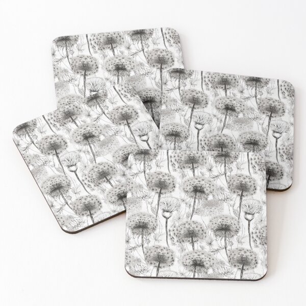 Item preview, Monochrome Dandelion Botanical Elegance designed and sold by Adam Prettyjohns.