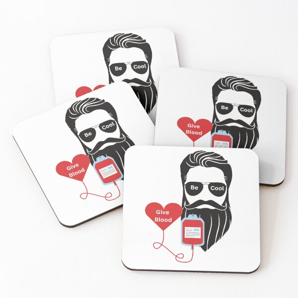 Item preview, Be Cool Give Blood designed and sold by Inspirely.