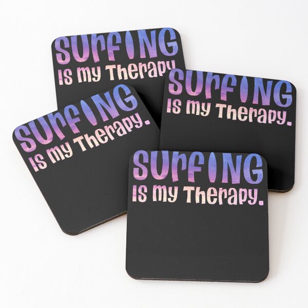 Item preview, Surfing Is My Therapy designed and sold by WiseNomad.