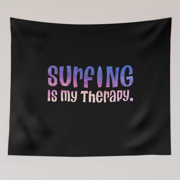 Item preview, Surfing Is My Therapy designed and sold by WiseNomad.