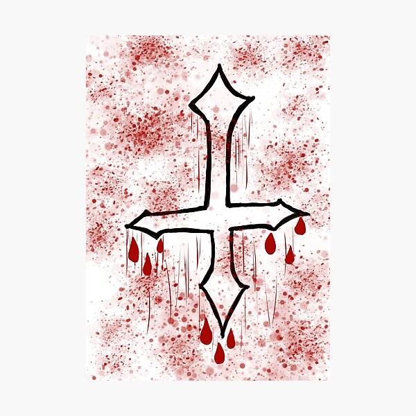 DRIPPING bleeding cool fancy cross' Men's T-Shirt | Spreadshirt