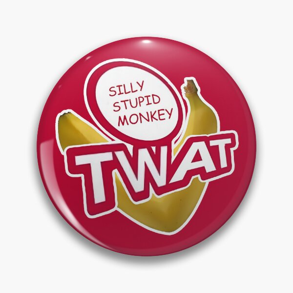 Item preview, Silly Stupid Monkey Twat designed and sold by Harvaticus.