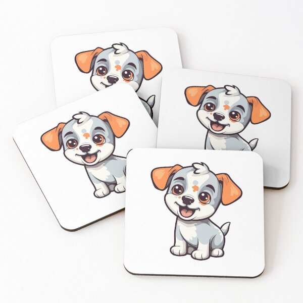Item preview, Playful baby dog with wagging tails designed and sold by Maycon Arts.