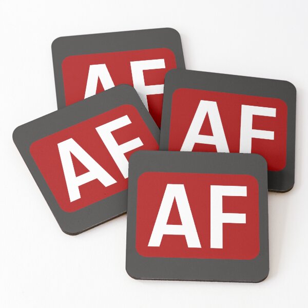 Artikelvorschau, AF Initials entworfen und verkauft von Jeallan Designs.