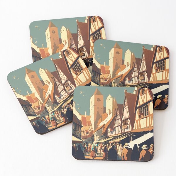 Item preview, Rompecabezas de día de mercado designed and sold by Richard-Y.