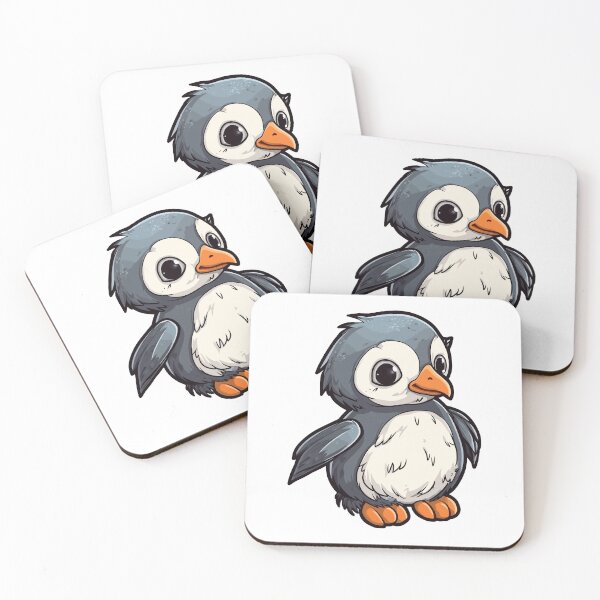 Item preview, Cute happy baby penguin with their tiny wings and waddling walk designed and sold by Maycon Arts.