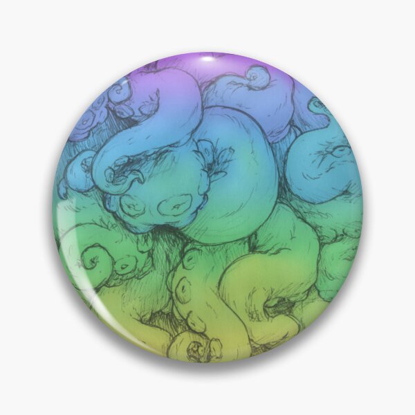 Item preview, Rainbow Tentacles designed and sold by SleepyMothIllus.