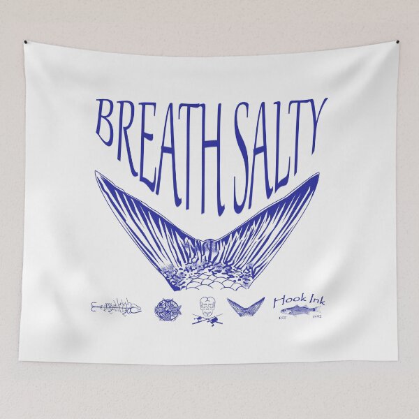 Item preview, Breath Salty Tarpon  designed and sold by hookink.