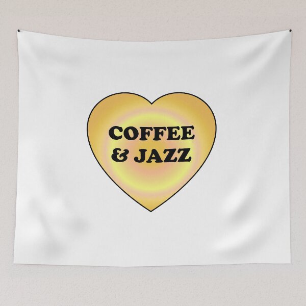 Item preview, COFFEE AND JAZZ -  heart musicians  designed and sold by Inspirationmotivation.