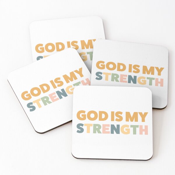 Item preview, God is my strength  designed and sold by Tedroppa.
