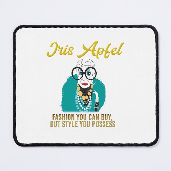 Item preview, Iris Apfel Fashion You Can Buy But Style You Possess Potrait designed and sold by JoyceRicharde.