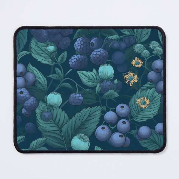 Item preview, Blue Berries Seamless pattern designed and sold by palaco210.