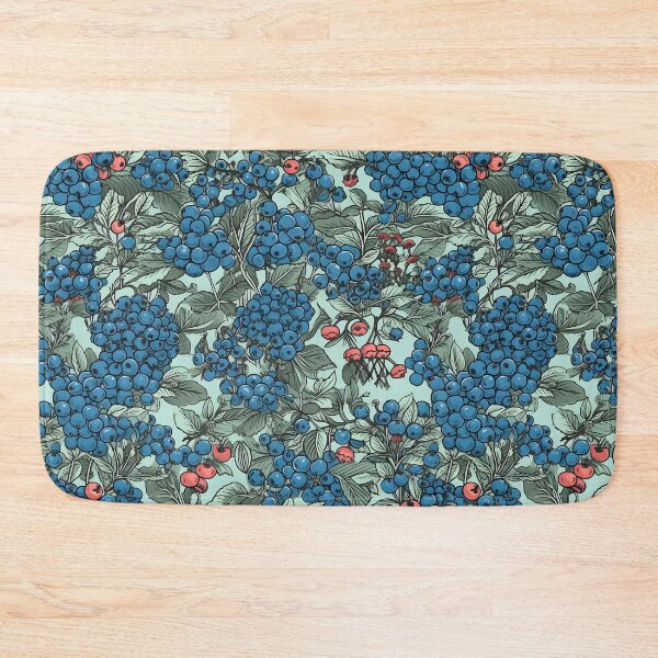 Item preview, Blue Berries Seamless pattern designed and sold by palaco210.
