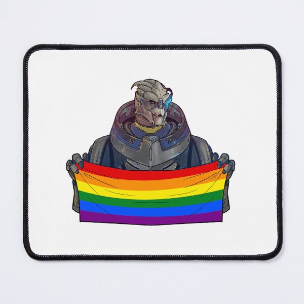 Item preview, garrus vakarian inspired gay pride  designed and sold by stucktoyoumerch.