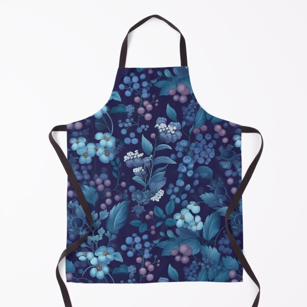 Item preview, Blue Berries Seamless pattern designed and sold by palaco210.