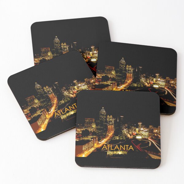 Item preview, Atlanta, Georgia, USA, Travel Print designed and sold by summattodraw.