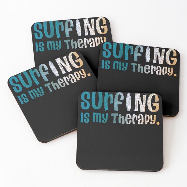 Item preview, Surfing Is My Therapy designed and sold by WiseNomad.