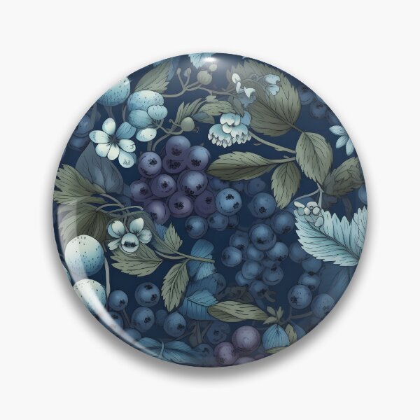 Item preview, Blue Berries Seamless pattern designed and sold by palaco210.