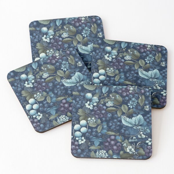 Item preview, Blue Berries Seamless pattern designed and sold by palaco210.