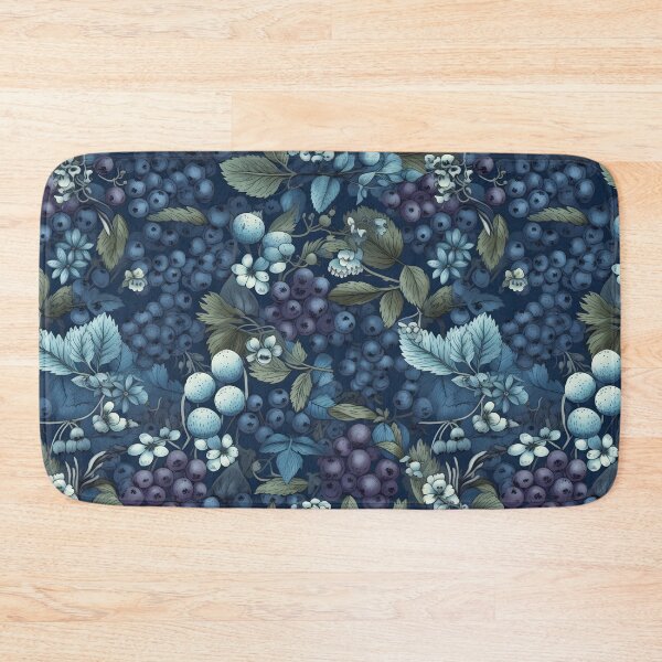 Item preview, Blue Berries Seamless pattern designed and sold by palaco210.