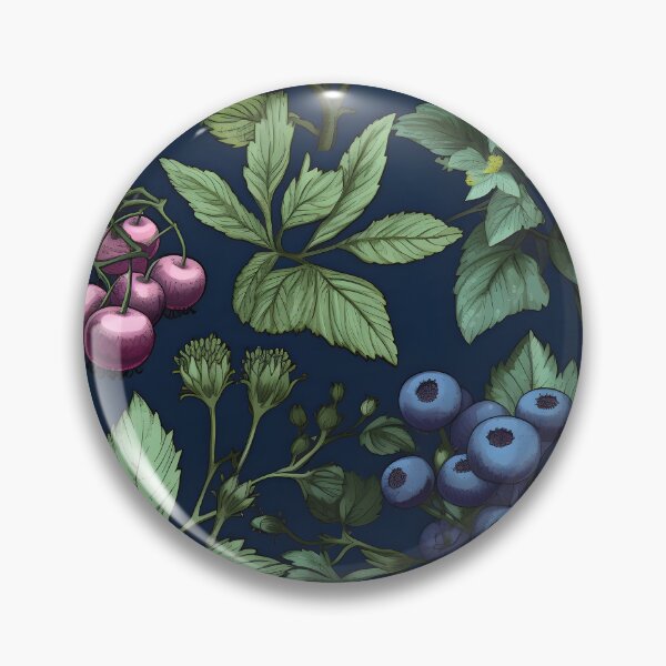 Item preview, Blue Berries Seamless pattern designed and sold by palaco210.