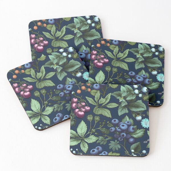Item preview, Blue Berries Seamless pattern designed and sold by palaco210.