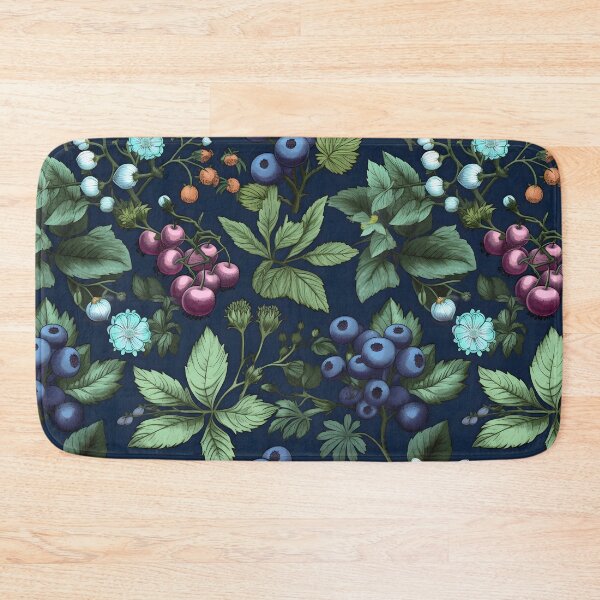 Item preview, Blue Berries Seamless pattern designed and sold by palaco210.