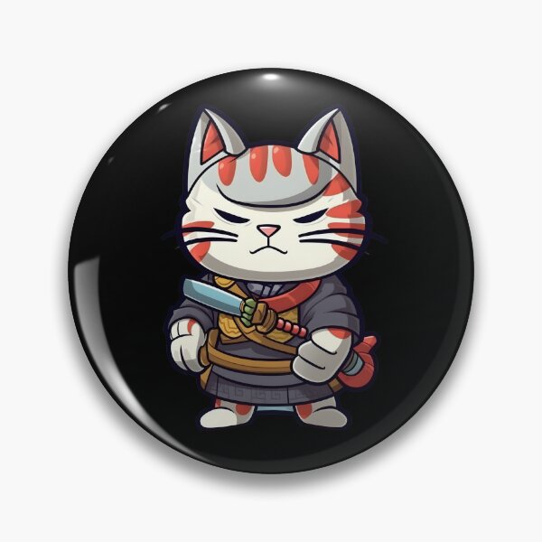 Item preview, Cat Samurai designed and sold by Zoondertt.