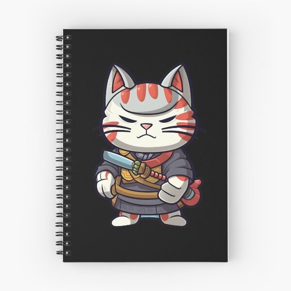 Item preview, Cat Samurai designed and sold by Zoondertt.