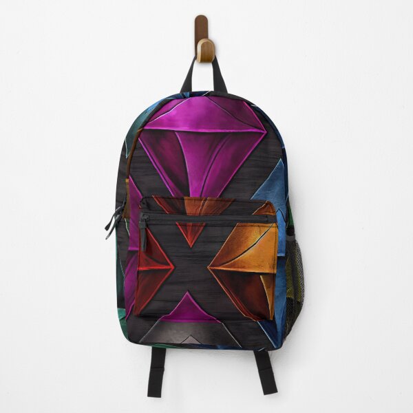 Item preview, Dark multicolored rainbow texture designed and sold by anytka.