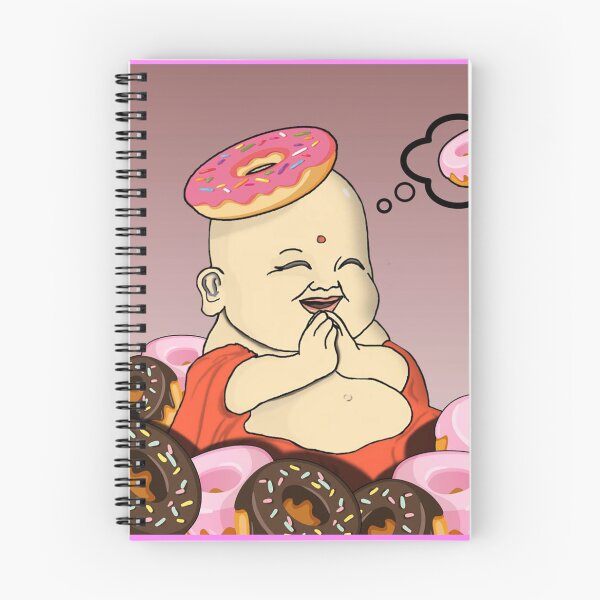 Item preview, Doughnut Buddha designed and sold by BuddhasZenverse.