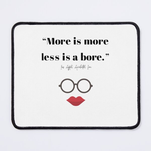 Item preview, Iris Apfel Inspired, More is more and less is a bore designed and sold by JoyceRicharde.
