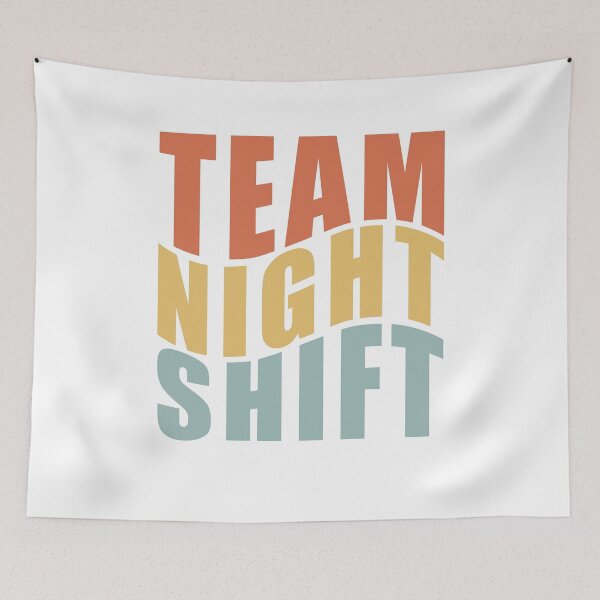 Item preview, Team Night Shift - T shirt and more... designed and sold by TaraGbear.