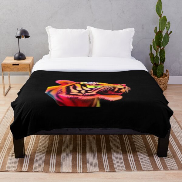 Artikelvorschau, Neon Tiger Head entworfen und verkauft von SFFX OFFICIAL.