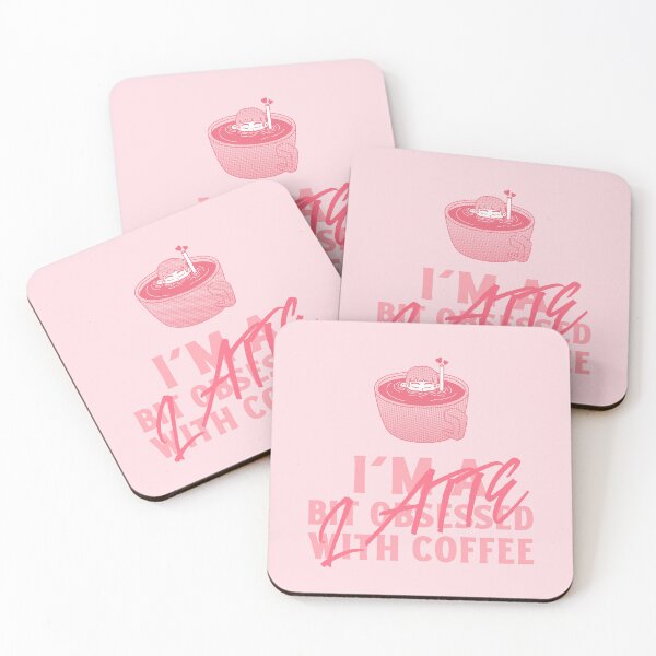 Item preview, I’m a Latte Bit Obsessed With Coffee designed and sold by Winter--Flowers.