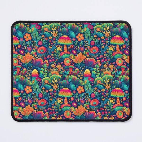 Item preview, Psychedelic Garden of Colourful Flora designed and sold by Adam Prettyjohns.
