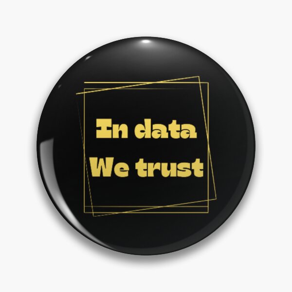 Item preview, In data we trust  designed and sold by TeePassion.