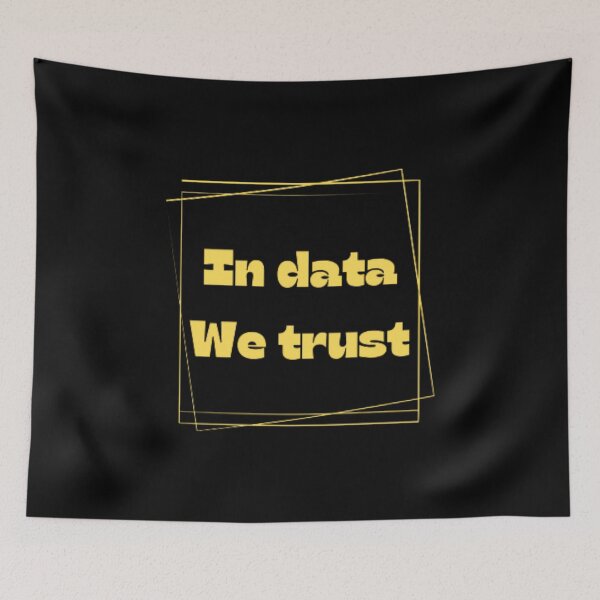 Item preview, In data we trust  designed and sold by TeePassion.