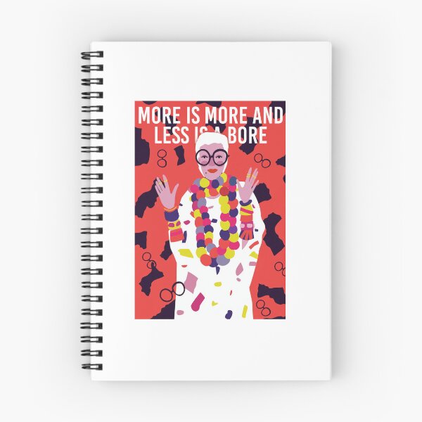 Item preview, Iris Apfel More Is More And Less Is A Bore Cartoon designed and sold by JoyceRicharde.