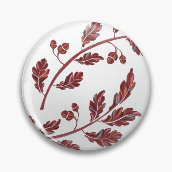 Item preview, Oak Leaves and Acorns Multicolor | Oak Leaf Pattern | Autumn Leaves designed and sold by Karli Mogen.